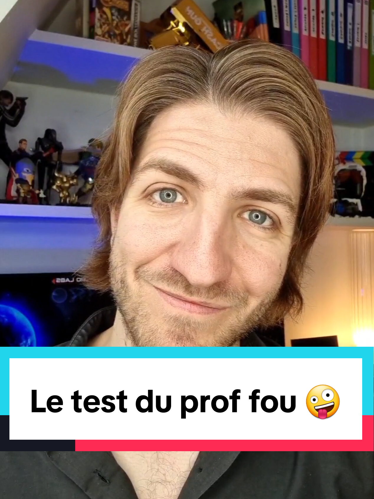 Le test du prof fou 🤪 #theoriedubonheur #etudes #ecole #cours #anecdote #entreprise #psychologie #experience #confusion #communication #courage 