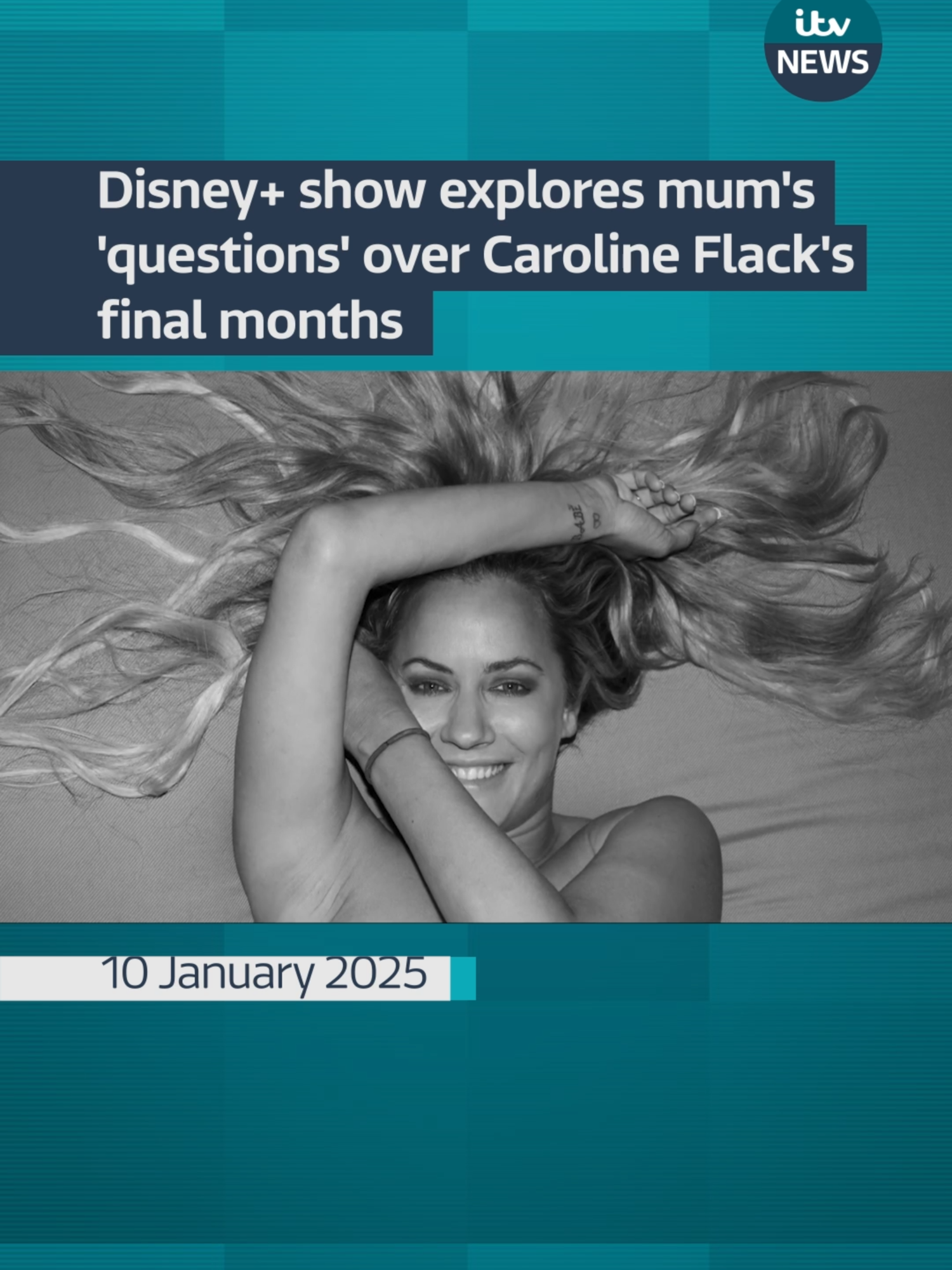 The late TV presenter Caroline Flack’s mother is to “explore” her daughter’s story in a new Disney+ documentary #itvnews #carolineflack