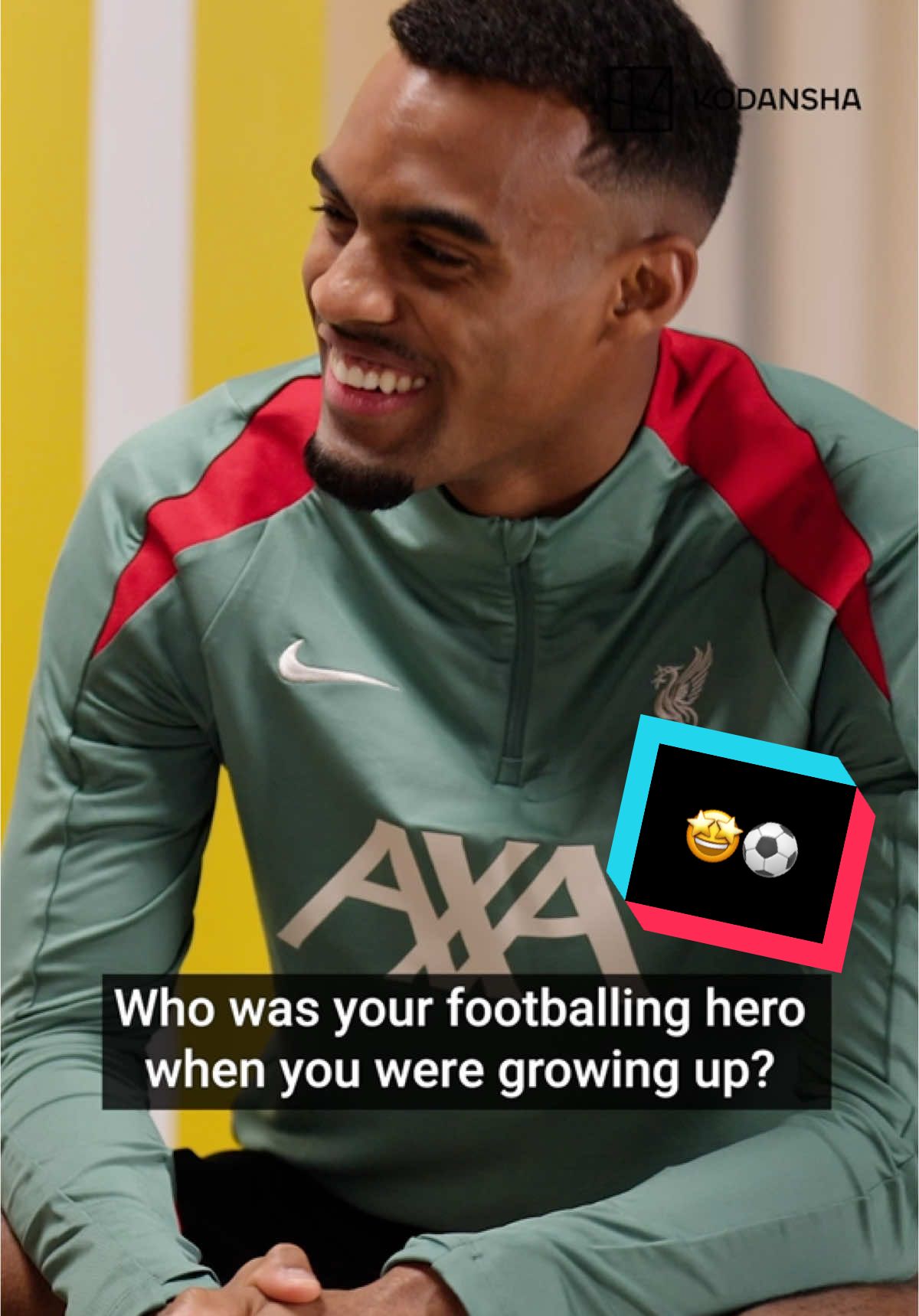 Ryan, Wataru and Vitezslav name their footballing heroes ⚽️💭 #lfc #liverpool #kodansha 