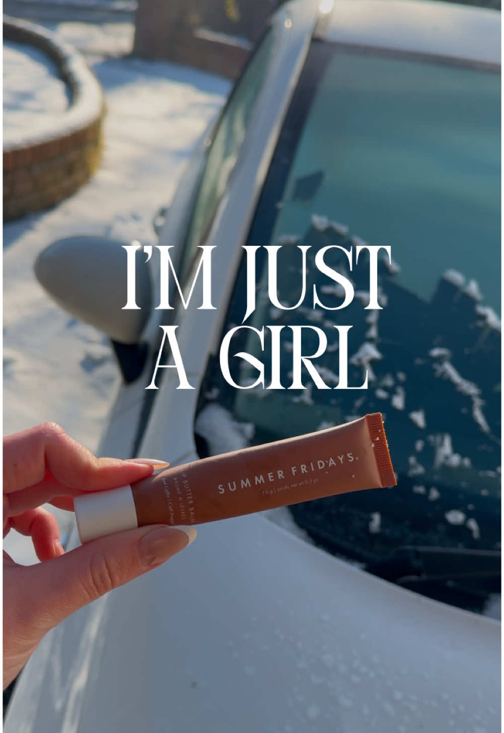 🥶❄️🧊 #imjustagirl #ice #justgirlythings #snow #summerfridays #summerfridayslipbalm @Summer Fridays @Sephora UK 