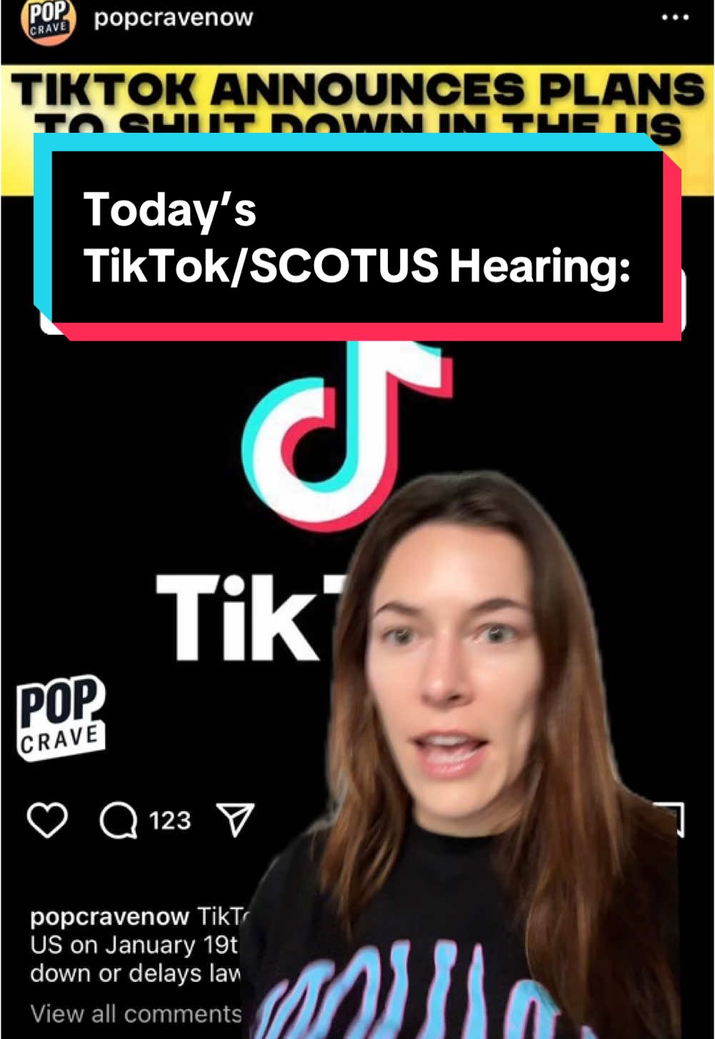 Today’s  TikTok/SCOTUS Hearing: #tiktok #keeptiktok 