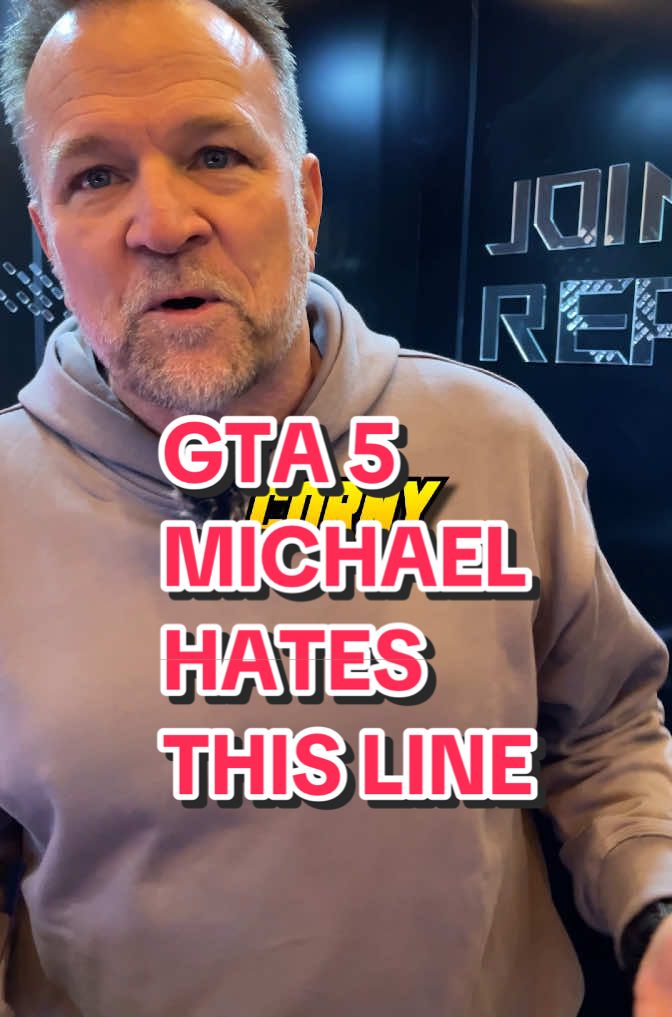 Ned Luke Hates his iconic GTA 5 line 😬 #gta5 #gta #grandtheftauto #gaming #gamingnews #gamer #GamingOnTikTok #fyp 