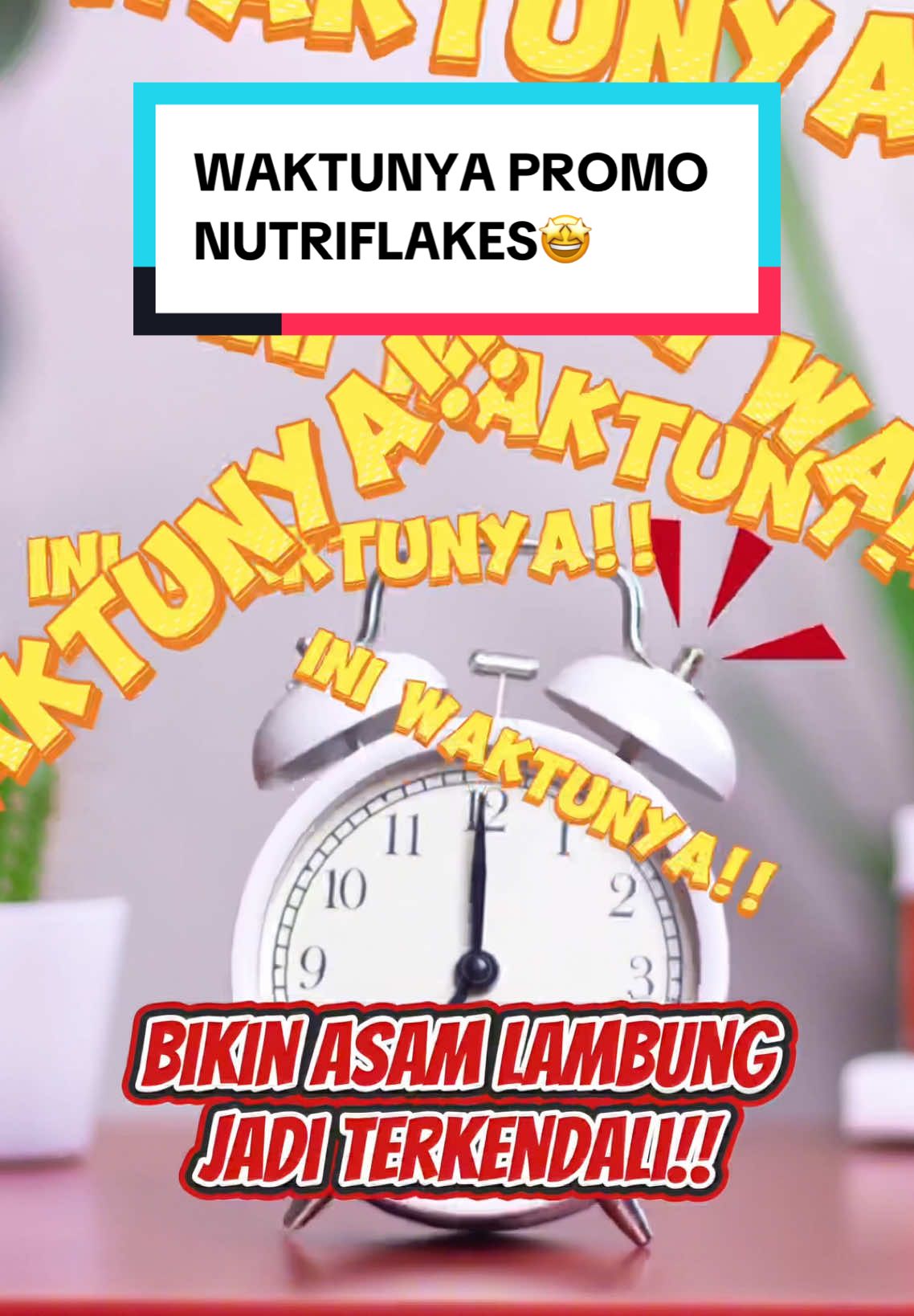 Standby sekarang! Karena Nutriflakes kasih harga murah dan bonus melimpah. Jangan sampe kelewat ya, join live sekarang! #nutriflakes #serealnutriflakes #serealasamlambung #pejuangmaag #asamlambung #rekomendasi #fakesituation #januari #fireworks #awaltahun 