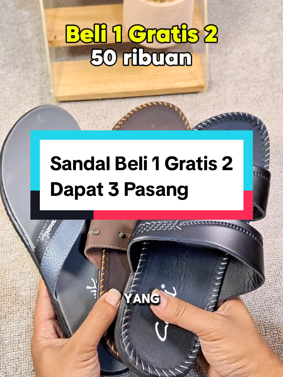 Sandal beli 1 gratis 2 dapat 3 pasang murah, sandal slop dan jepit #sandalbeli1gratis2 #sandalkulit #sandalslop #sandaljepit #sandalmurah #sandalpria 