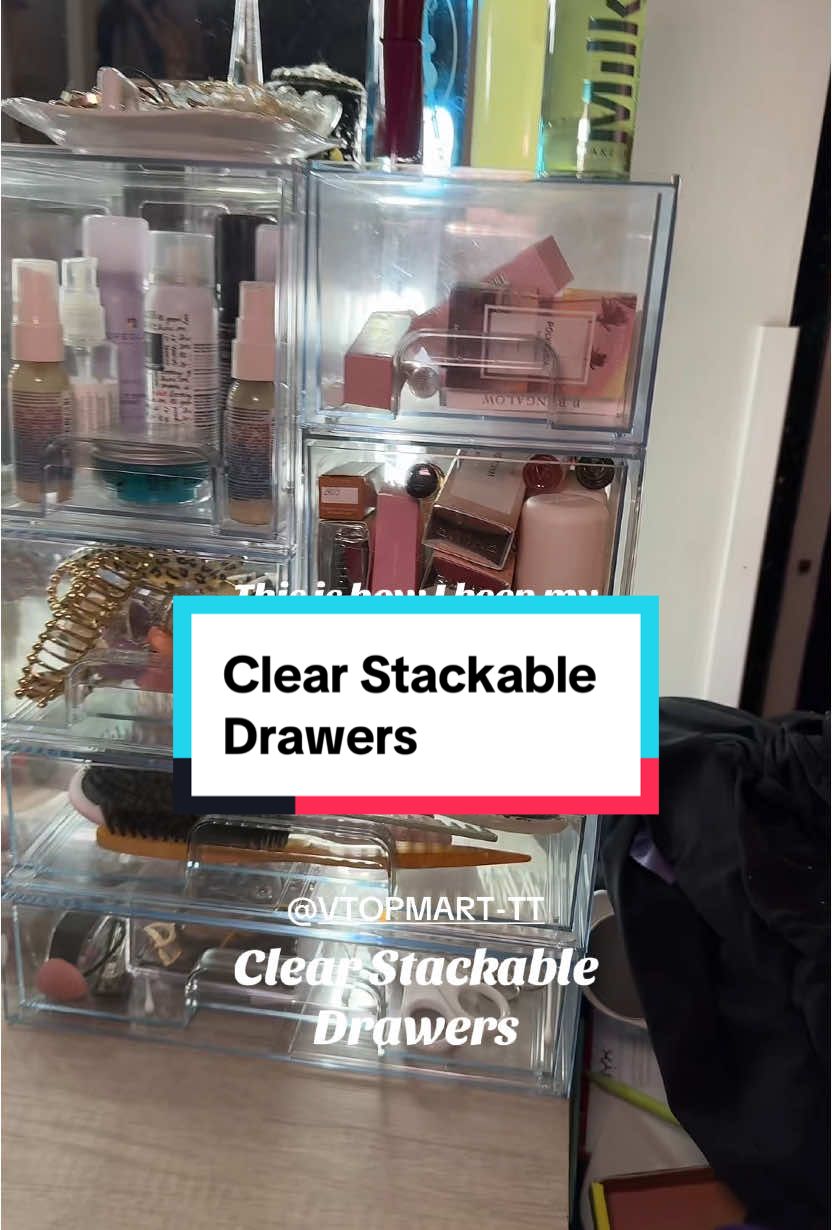 @VTOPMART-TT So many products to keep organized 💄🪞🌟🎀 #vtopmart #vtopmartstorage #storage #cleardrawers #clearstackabledrawer #drawerorganization #drawerorganizer #clearcontainers #makeuporganization #makeuporganizer #beautyhacks #beautytips #homesupplies #vanityorganization #organizedhome #tiktokshopfinds #spotlightfinds #newyearnewaura #tiktokshopcreatorpicks #ttsbeautybesties #ttslevelup #ttsdelightnow 