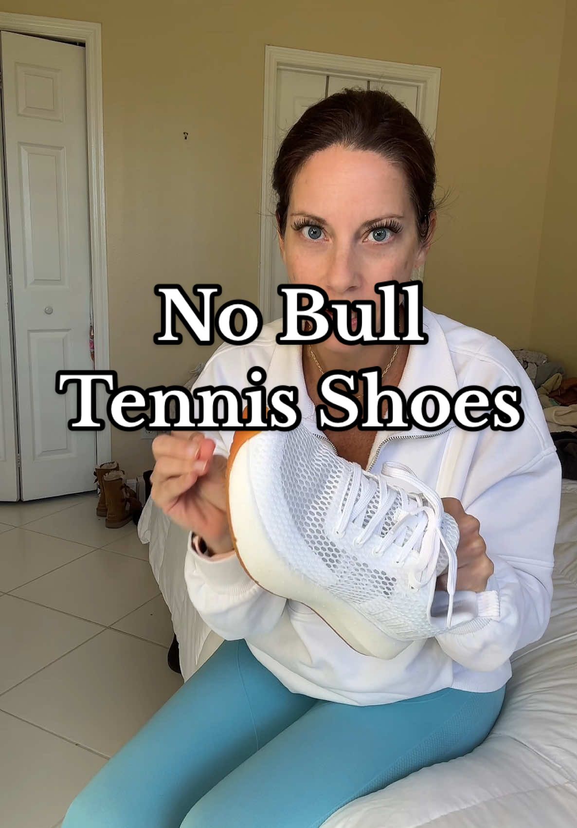 I did NOT like these No Bull Tennis Shoes when I first opened them….but after wearing them over and over, the comfort and the stability have me hooked!!!  #nobull #tennisshoe #walkingshoes #liftingshoes #workoutshoes #shoes @NOBULL 