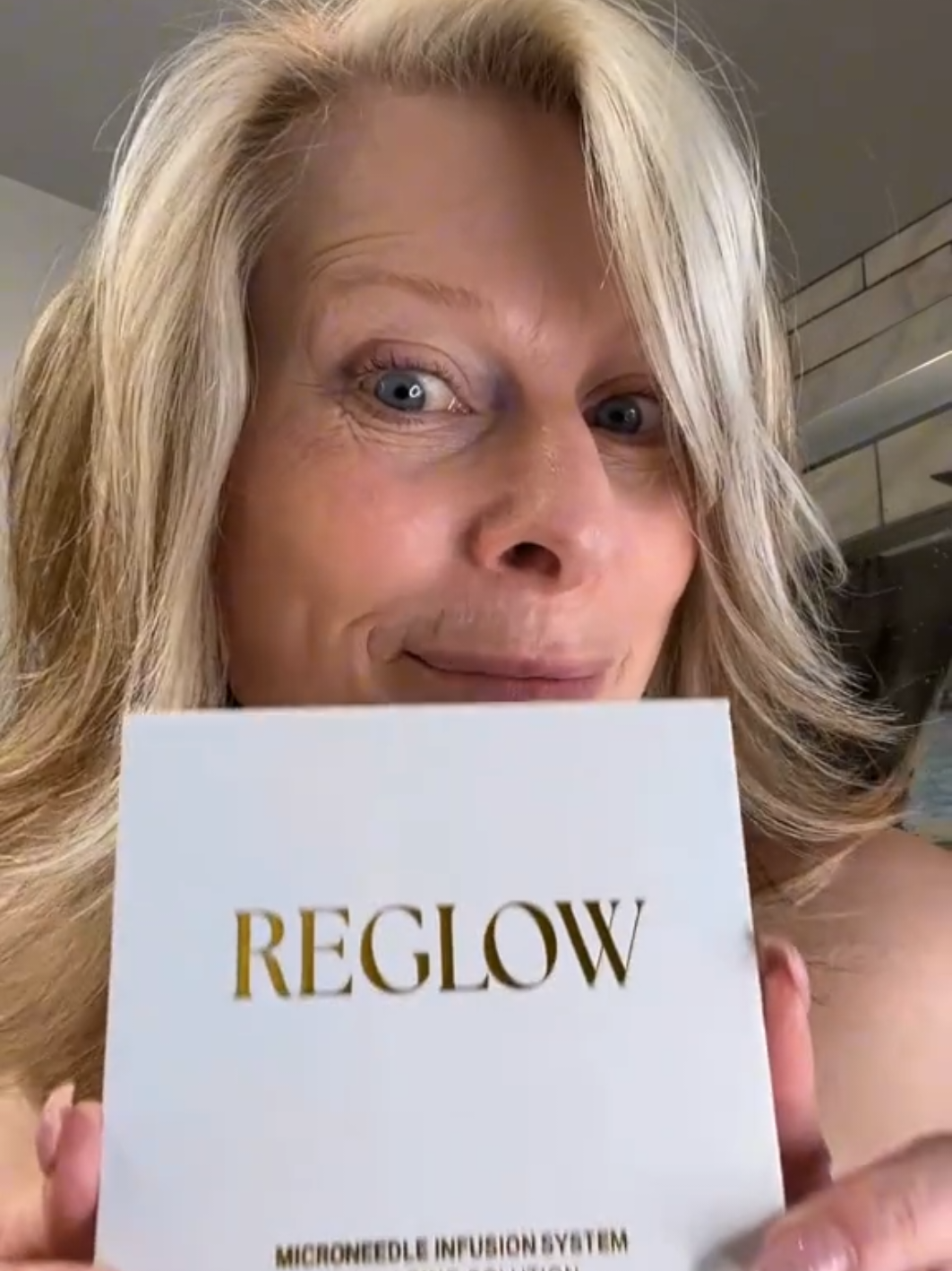 Cynthia has a solution for dull skin and lackluster results! 🌟 Watch how she uses the ReGlow Micro-Infusion System to boost collagen, reduce wrinkles, and achieve a radiant glow—all from the comfort of home. 💛  #Beauty #GlowAtHome #Microneedling #reglow #reglowup #wrinklefree #microinfusion #antiaging #beautytips #facialtreatment 