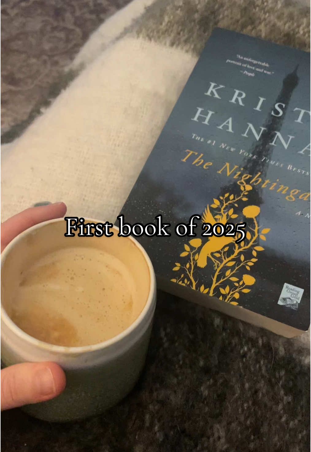 On a scale of 1-10 how badly am I gonna cry… #thenightingale #kristinhannah #kristinhannahbooks #2025books