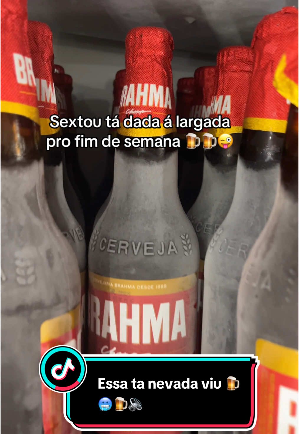 Sextou bora abri á largada #sextou #cerveja #cervejageladatrincando🍺 #boratomaruma #viral_video 