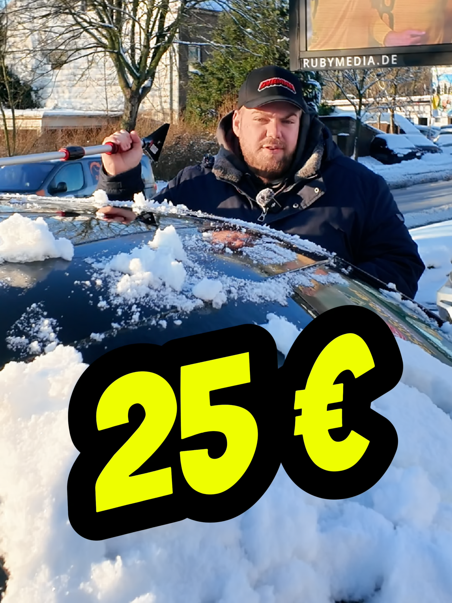 Bußgelder bei Schnee ❄🚗💸 Wie muss ein Auto freigeräumt werden im Winter? #fahrschule #fahrlehrer #winter #lernenmittoktok #schnee #strafe #bußgeld