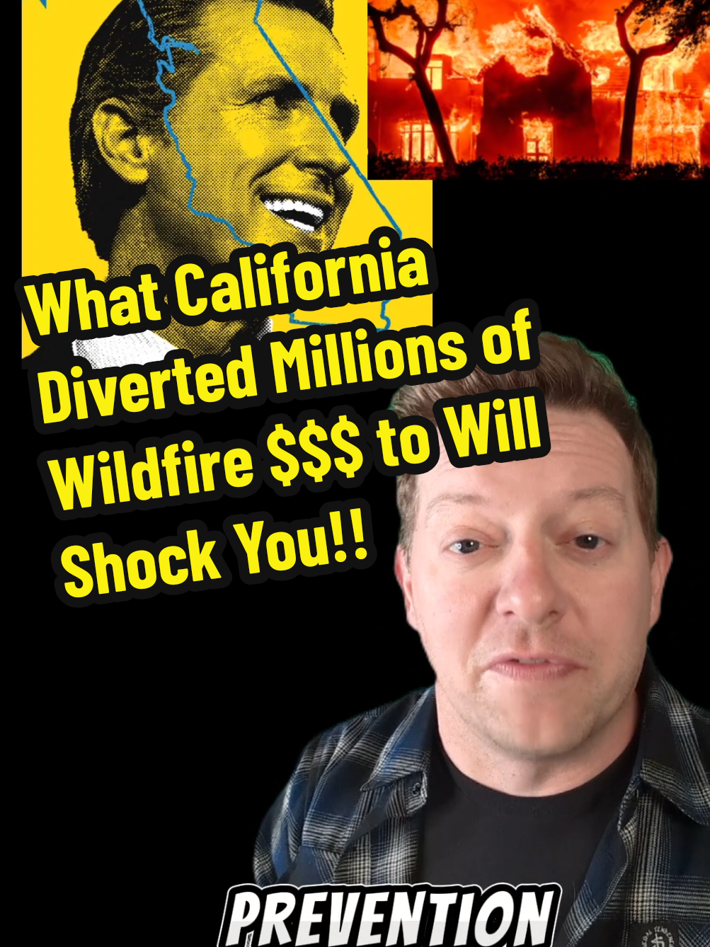 California Diverted Wildfire Money to What?!  #wildfire #losangeles #breakingnews #fyp #greenscreenvideo 