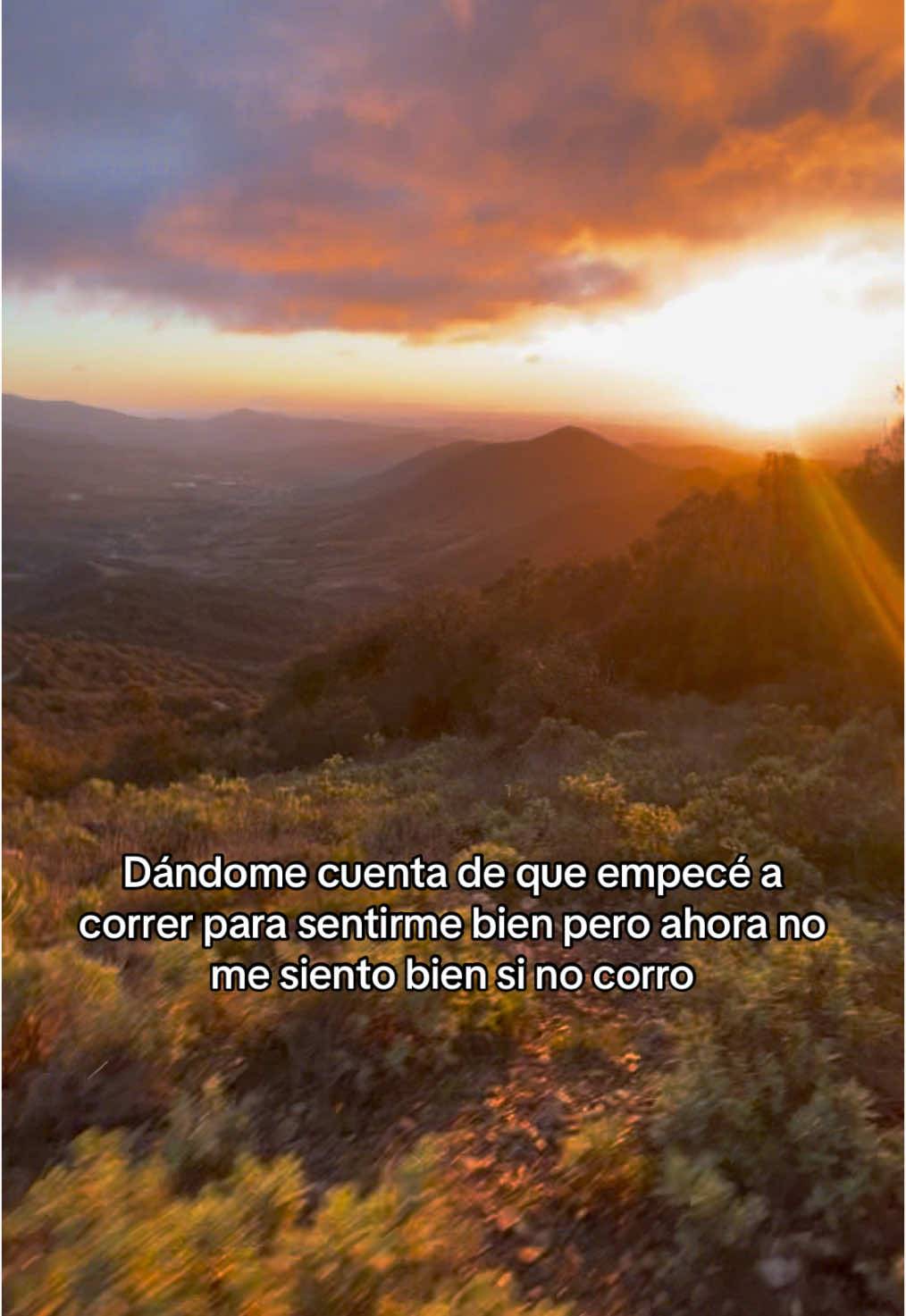 Te pasa? #sunset #sunrise #mountain #deporte #goodvibes #trailrunning #Running #motivation #vidasaludable 