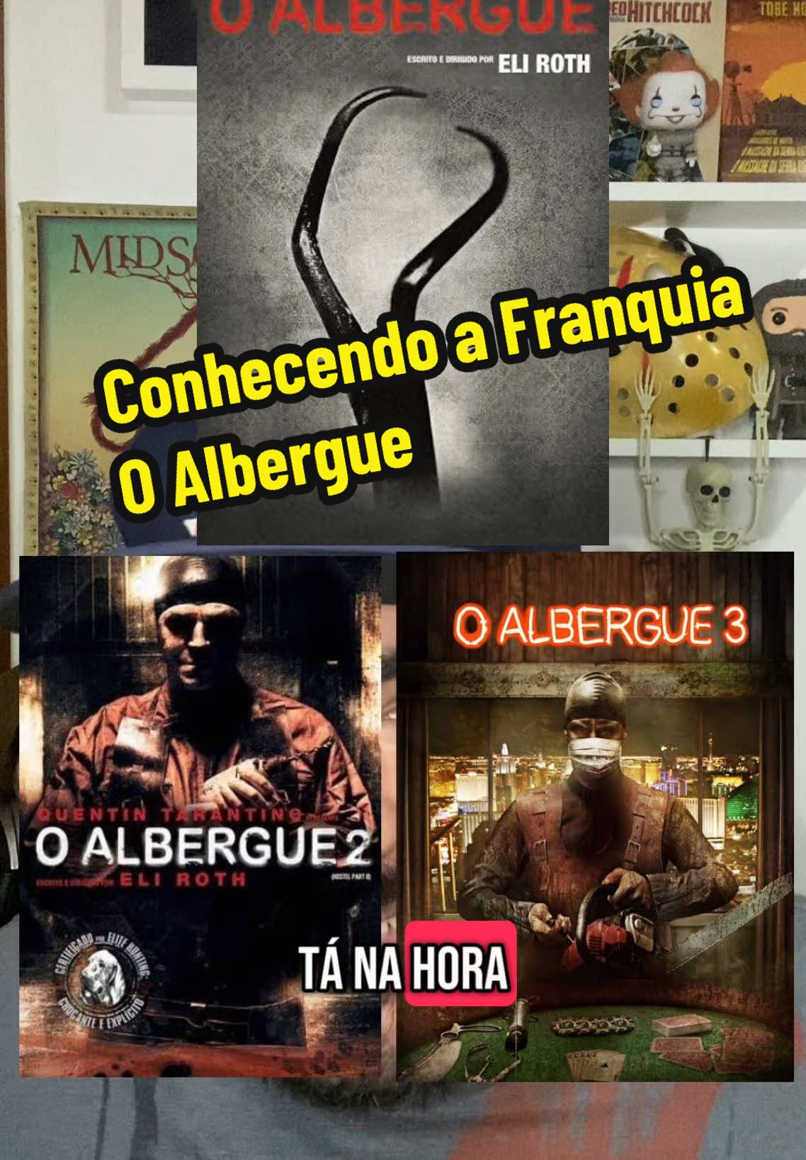 Respondendo a @maurimau_ Conhecendo a Franquia O Albergue #fy #foryou #pravoce #filmes #cinema  #terror #horror #suspense #medo #filmesdeterror #horrormovies #slasher #indicacoesdefilmes #oalbergue #eliroth #hostel