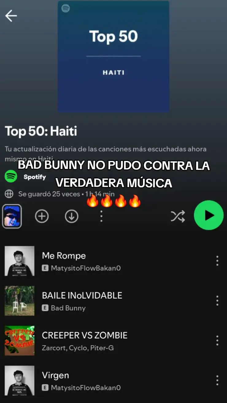 No podrás nunca superar el verdadero talento Bad Bunny 🔥🔥🔥