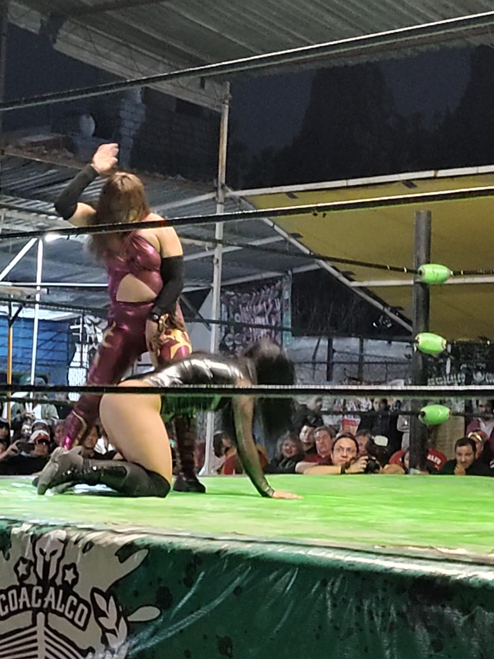 Duelo inédito entre la #catalina y #zuzu Divine en #luchamemes por el aniversario de #infamesluchaclub #luchalibremexicana #luchalibre #luchador #highlights #wrestling #luchalibreindependiente  #consejomundialdeluchalibre #arena #arenacoliseo #gotch #luchafan #mexico  #lucharetro #match #impact #njpw #aaa #cmll  #luchadora 