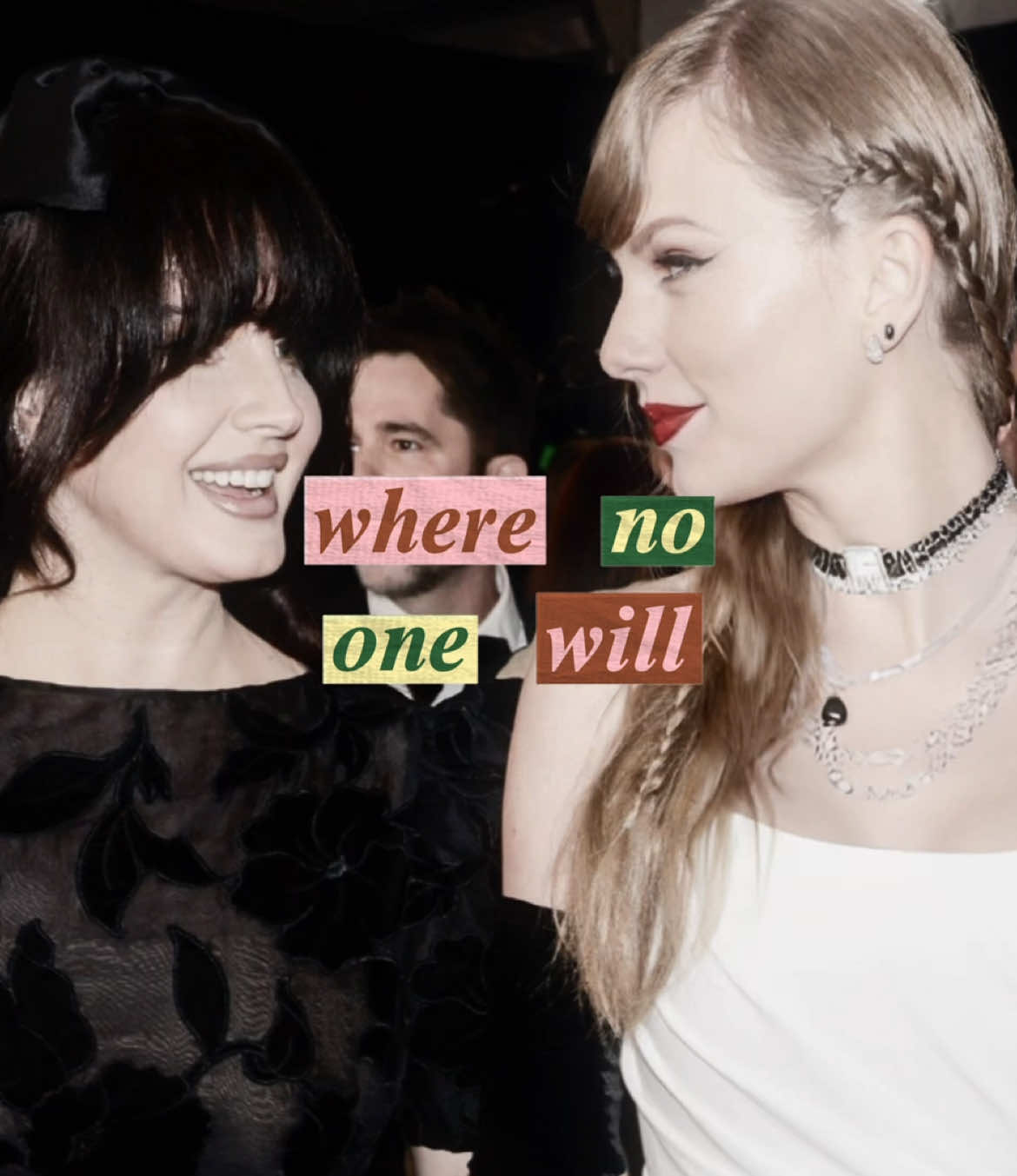 the moon & the sun friendship. | #taylorswift #taylor #taylorswiftedit #lanadelrey #lanadelreyedit 