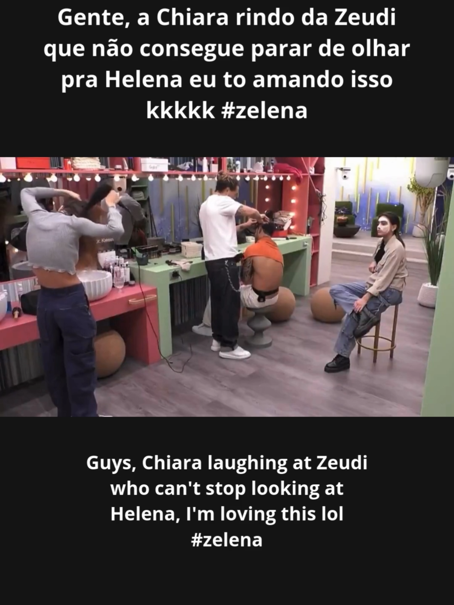 kkkkkkkkkkkkkkkk #zelena #grandefratellovip #italia #brasil #tailandia