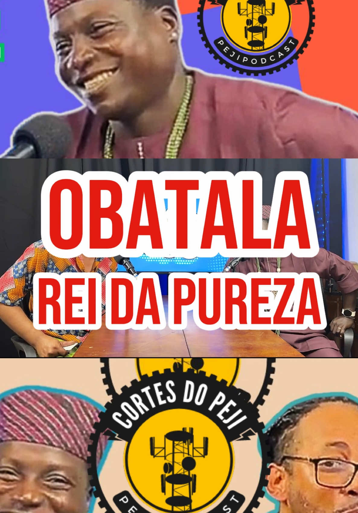 Obalala rei da pureza em cortes do PejiPodcats com @Adekunle Adegoke #ifa #candomblé #orixa 