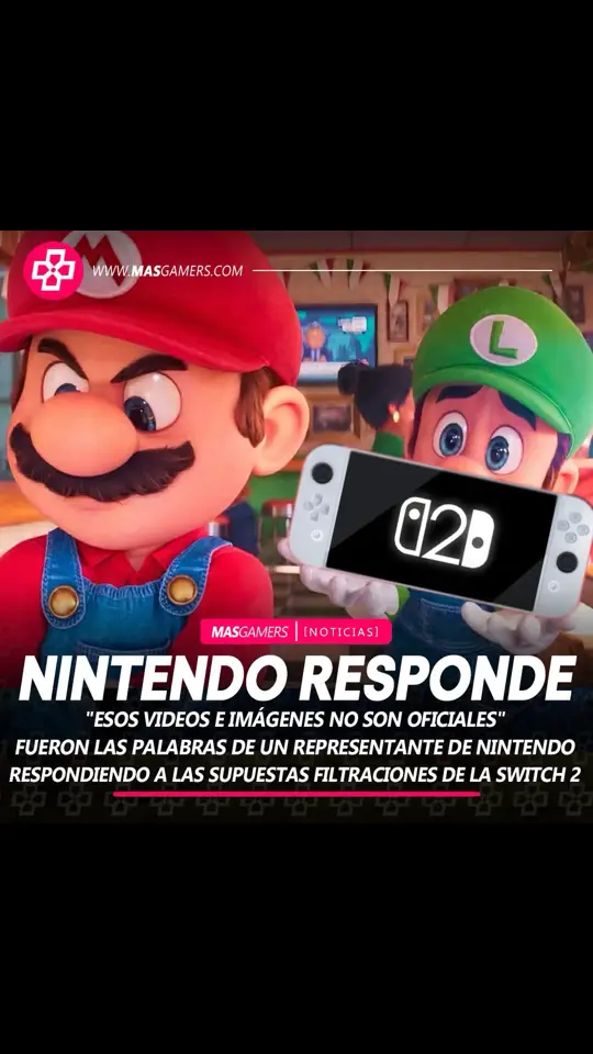 Bueno, no dijo que son falsas,..  #nintendo #MaestroABAN 