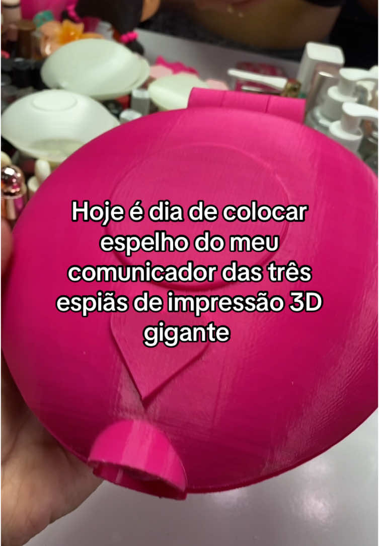 Quem aí tá ansiosa?  #impressions #impression #impresion3d #comunicador #espelho 