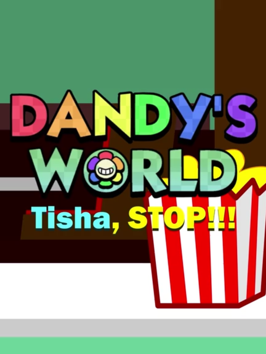 Tisha, STOP! | #fyp #dandyworld #animation #dandysworldroblox #insideout2