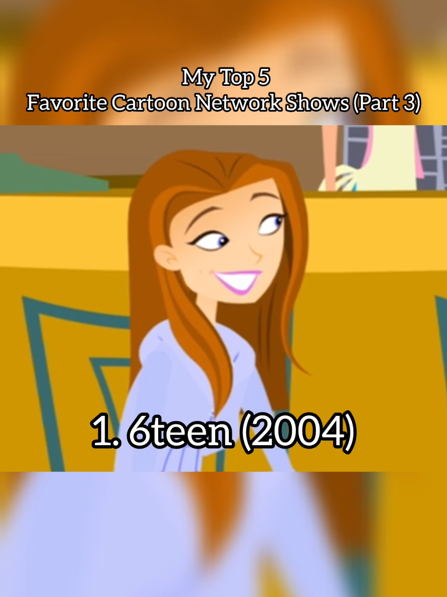 My Top 5 Favorite Cartoon Network Shows (Part 3) #6teen #chowder #fostershomeforimaginaryfriends #fyp #classicshows #2000skids #top5 #classof3000 #totaldramaisland #cartoonnetwork 