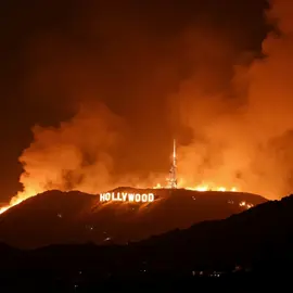 Smoke fills the skies over LA and Hollywood, painting a haunting picture of chaos and resilience. 🔥 Stay safe, everyone.  Hashtags: #LosAngelesFire #HollywoodOnFire #CaliforniaWildfires #BreakingNews #StaySafe #NaturePower #WildfireSeason #ClimateCrisis #EmergencyUpdates #LAWeather #usa_tiktok #trendingnow 