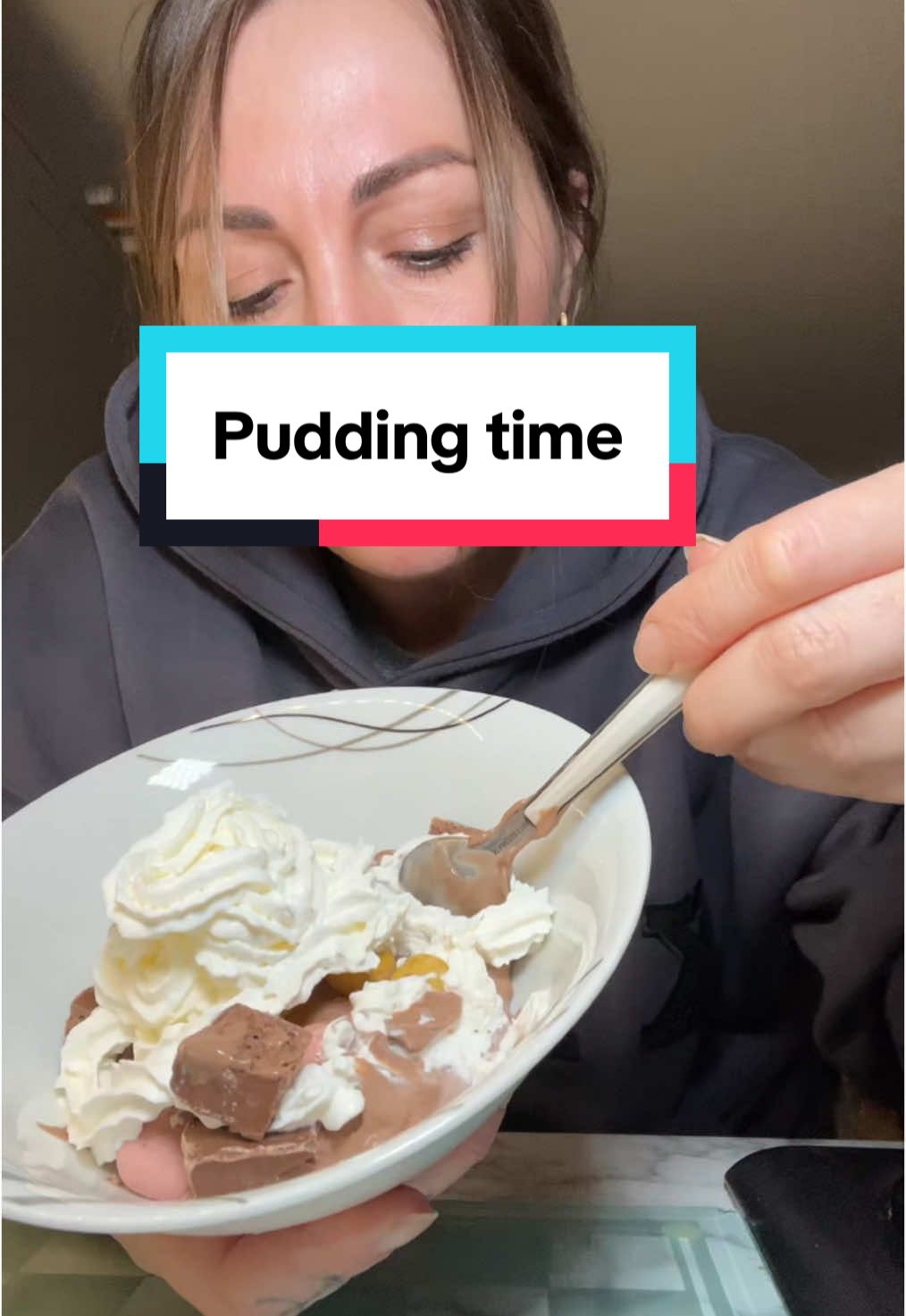 This was very nice ha ha #Pudding #Chocolate #dessert #Sweet #Eat #Eating #EatWithMe #Food #FoodLover #FoodTok 