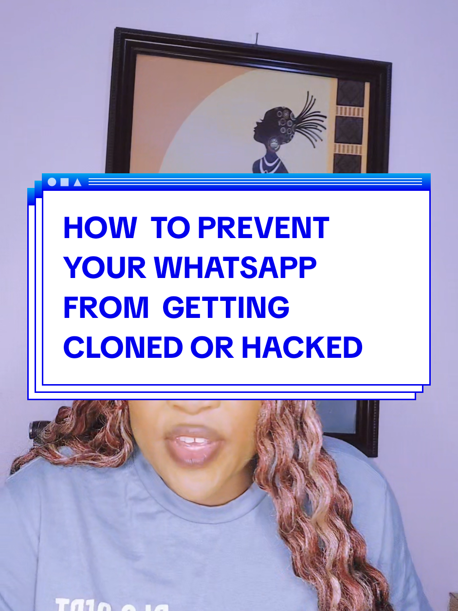 HOW  TO PREVENT YOUR WHATSAPP FROM  GETTING  CLONED OR HACKED #newontiktok #UK #newtiktoker #tiktokforbegginers #usa🇺🇸 #LearnOnTikTok #howto #centraarea #learnontiktok 