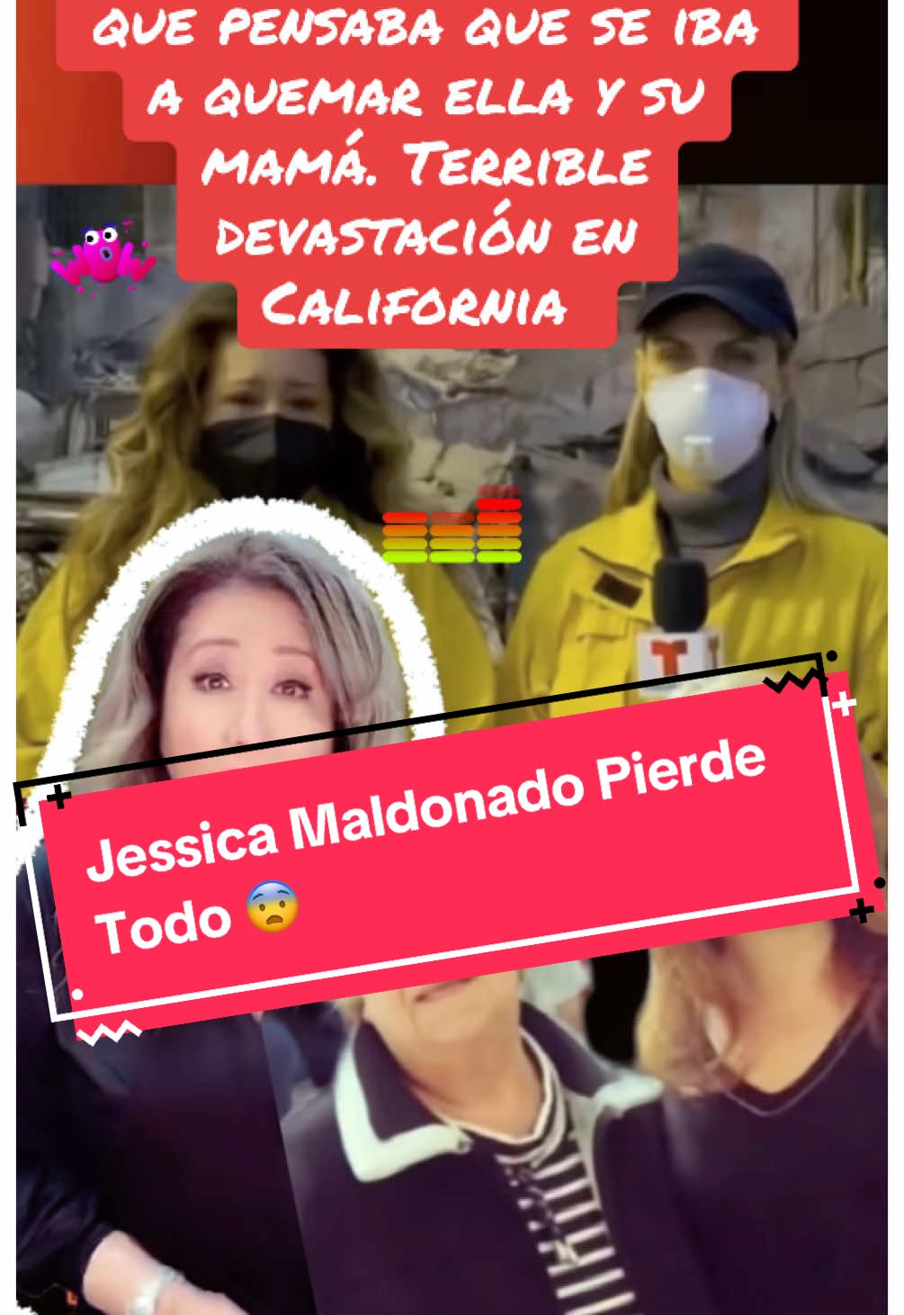 JESSICA MALDONADO DICE QUE PENSABA QUE SE IBA A QUEMAR  ELLA Y SU MAMÁ. TERRIBLE DEVASTACIÓN EN CALIFORNIA #periodista #jessicaalba #jessicamaldonado #jessica #maldonado #alrojovivo #noticias #incendio  #incendiosforestales #california 