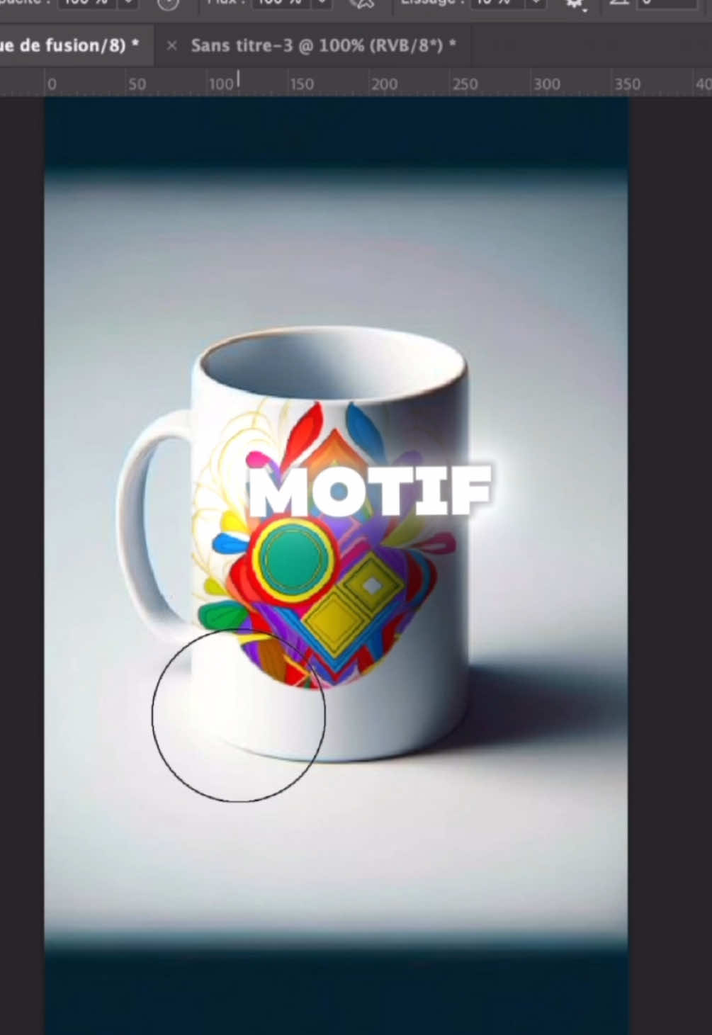 Comment incruster un motif sur un objet sur Photoshop ##photoshopastuces##tutophotoshopfrançais##photoshoptutorial