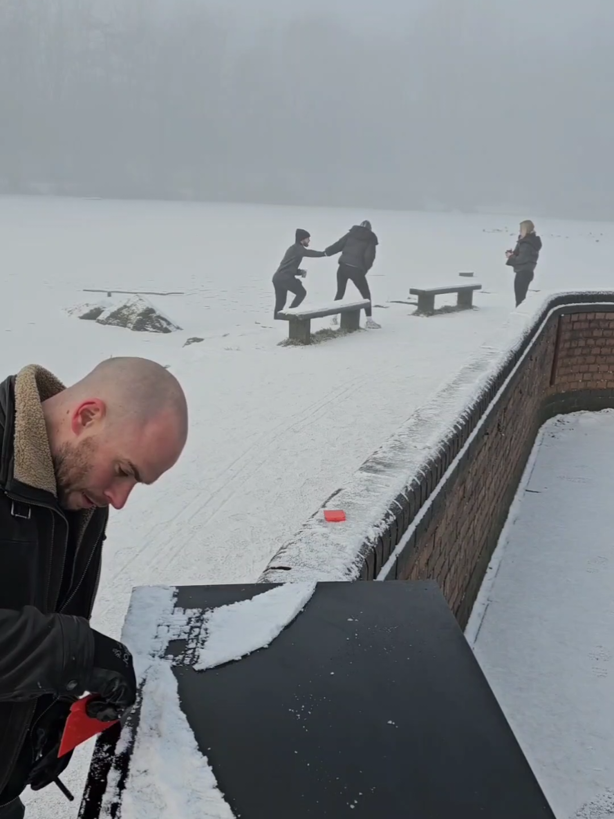 Trying out Snow Graffiti using real Snow. #snow #snowday #snowgraffiti #snowart #art 