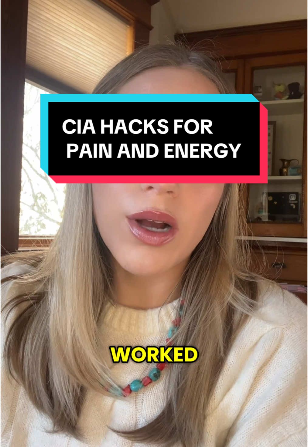 You wanted more so I’m giving you more!! I love learning CIA hacks and I’m glad you do too #hacks #painmanagement #energy 