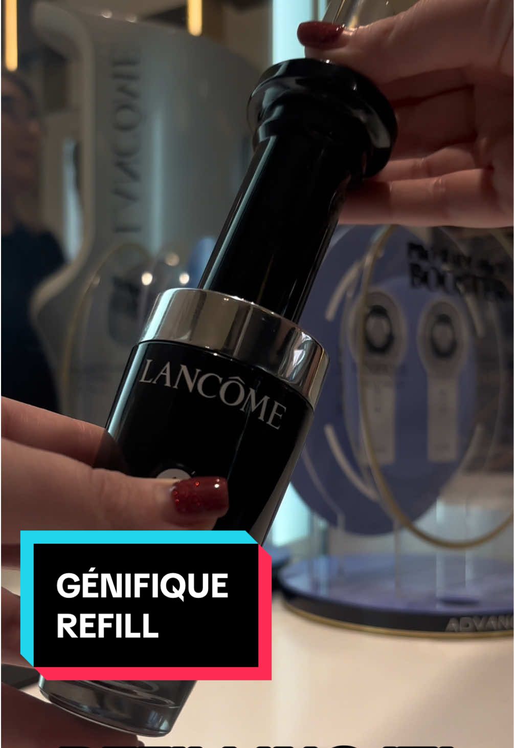 WE ❤️ REFILLABLE SKINCARE!  #lorealemployee #lancome #skincare #refill #refillable #genifique @Lancôme 