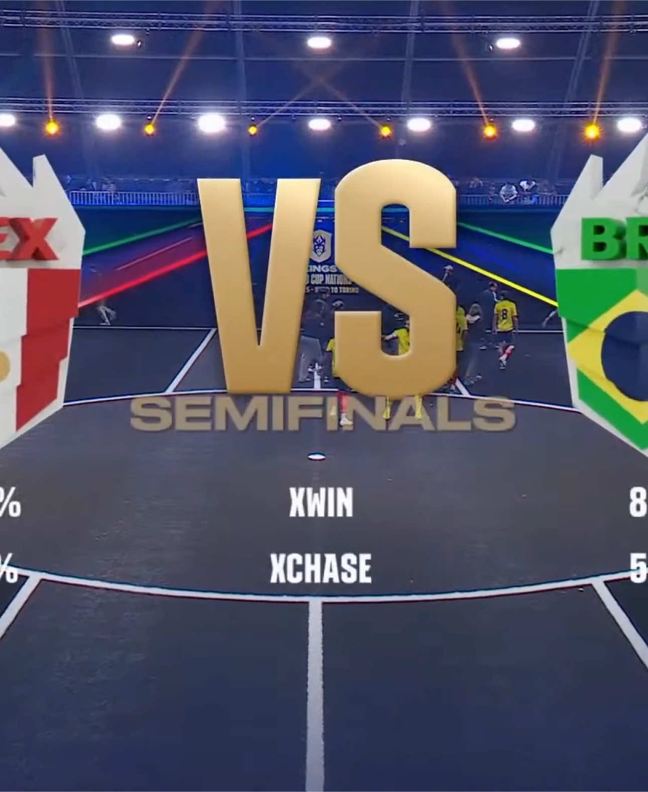 RESUMEN del PARTIDO de MEXICO vs BRASIL en la SEMIFINAL de la Kings World Cup Nations #KingsWorldCupNations #Mexico #Brasil #kingsleague #kingsleagueamericas #resumen #highlight #chriskings 