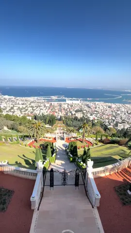 📍حديقة البهائيين -حيفا.        #تصويري📸 #ماشاءالله_تبارك_الله #haifa #sea #beach #تصويري #יפהנוף 