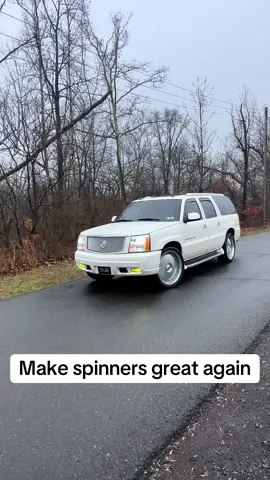 #fyp #fypシ #cadillac #escalade #spinners #dubbellagios #dailydriver 