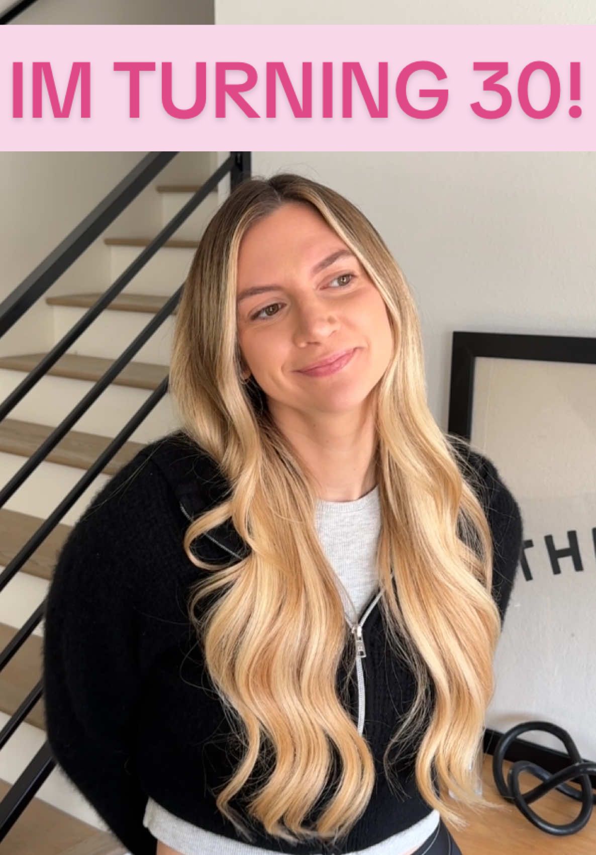 Thirty, flirty, and thriving 🎀🤍✨