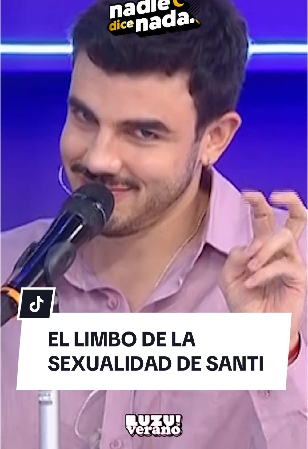 EL LIMBO DE LA SEXUALIDAD 💀😎 #santitalledo #ndn #nadiedicenada #luzutv 