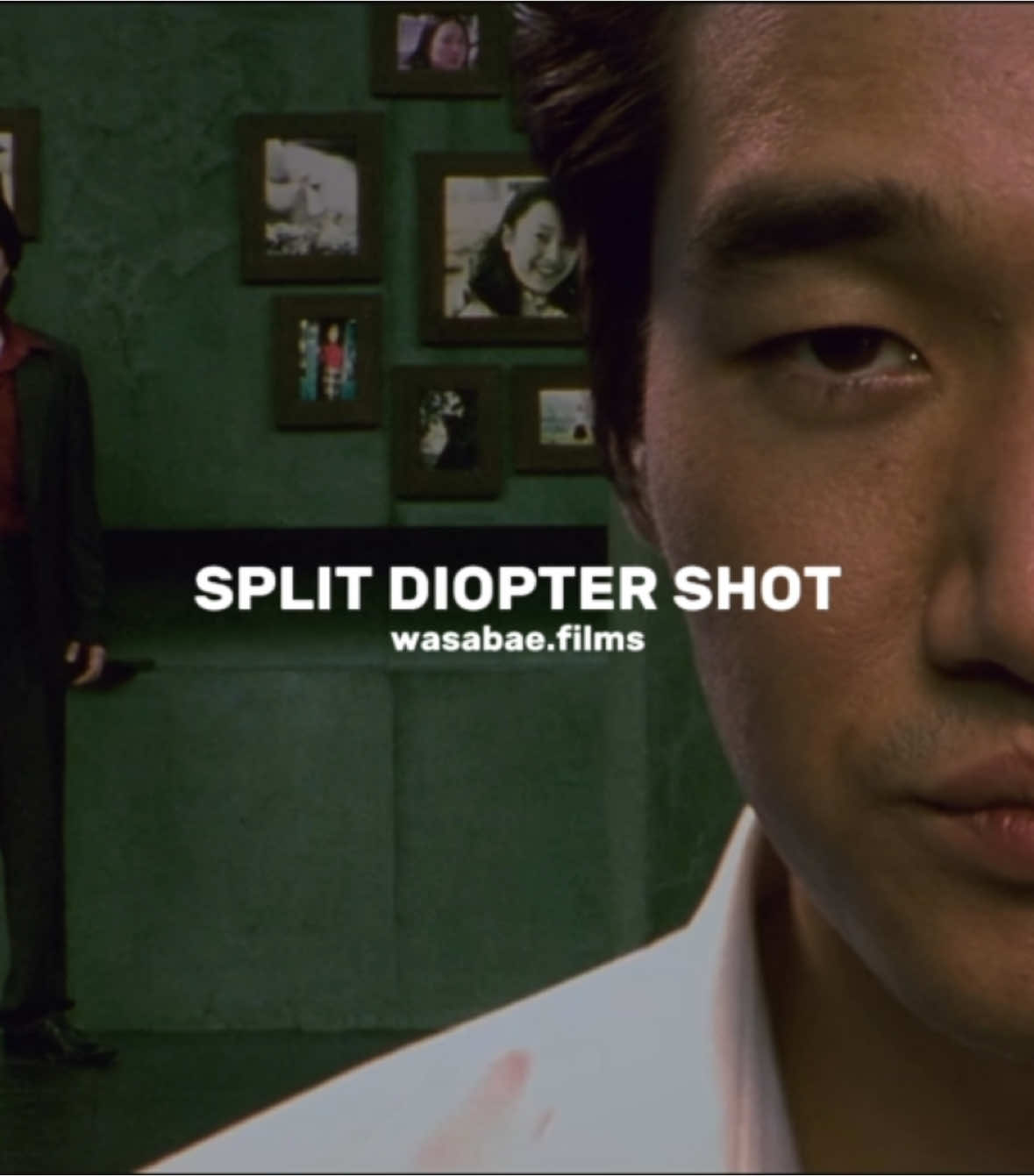 Split diopter in film | #splitdiopter #cinema #edit  