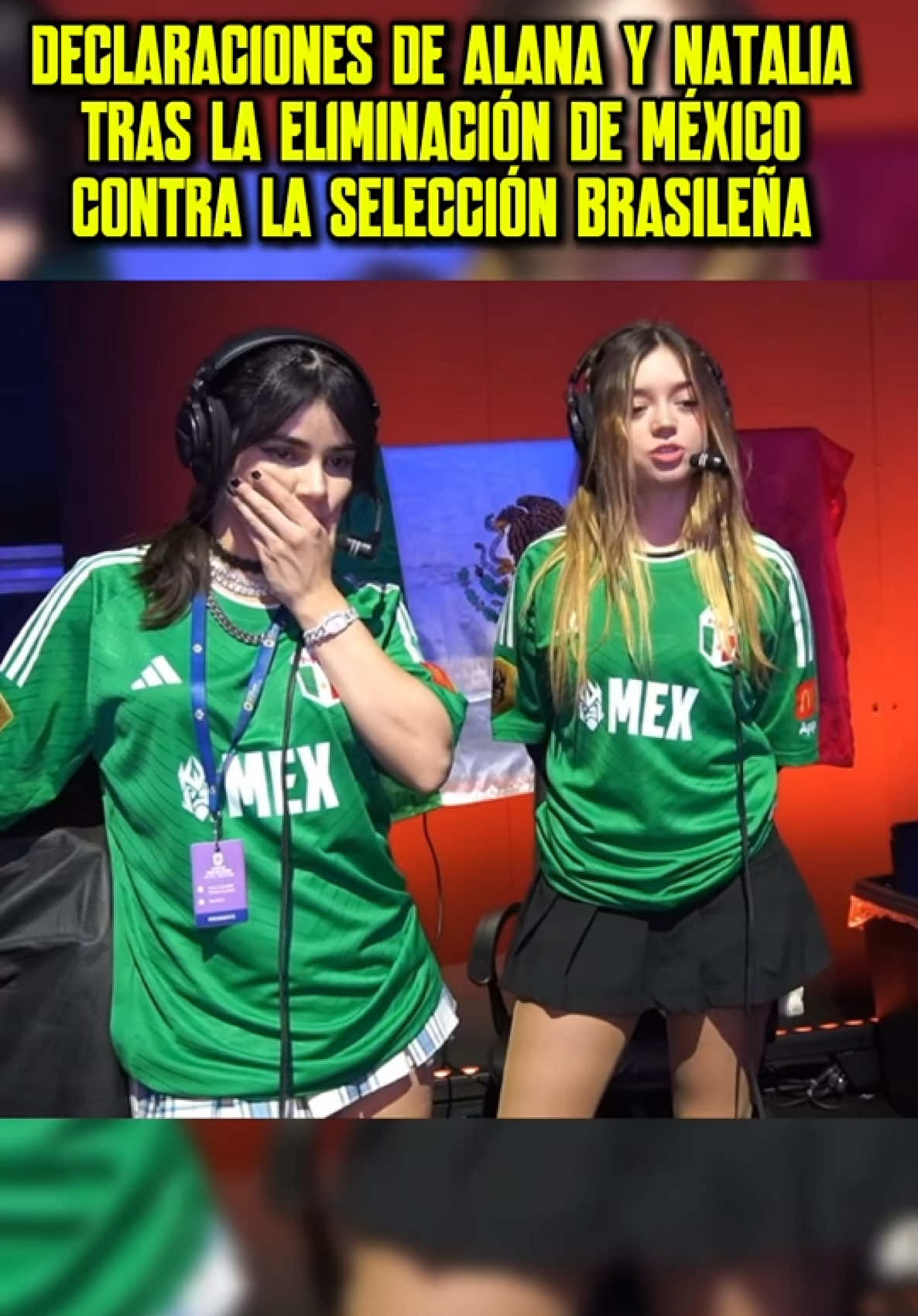 DECLARACIONES DE ALANA Y NATALIA TRAS LA ELIMINACIÓN DE MÉXICO CONTRA LA SELECCIÓN DE BRASIL @alanafloresf 🖤 @nataliamx @Kings League InfoJobs Spain @Kings League Santander #alanafloresf #nataliamx #kingsleague #kingsleagueamericas #fyp #parati #longervideos 