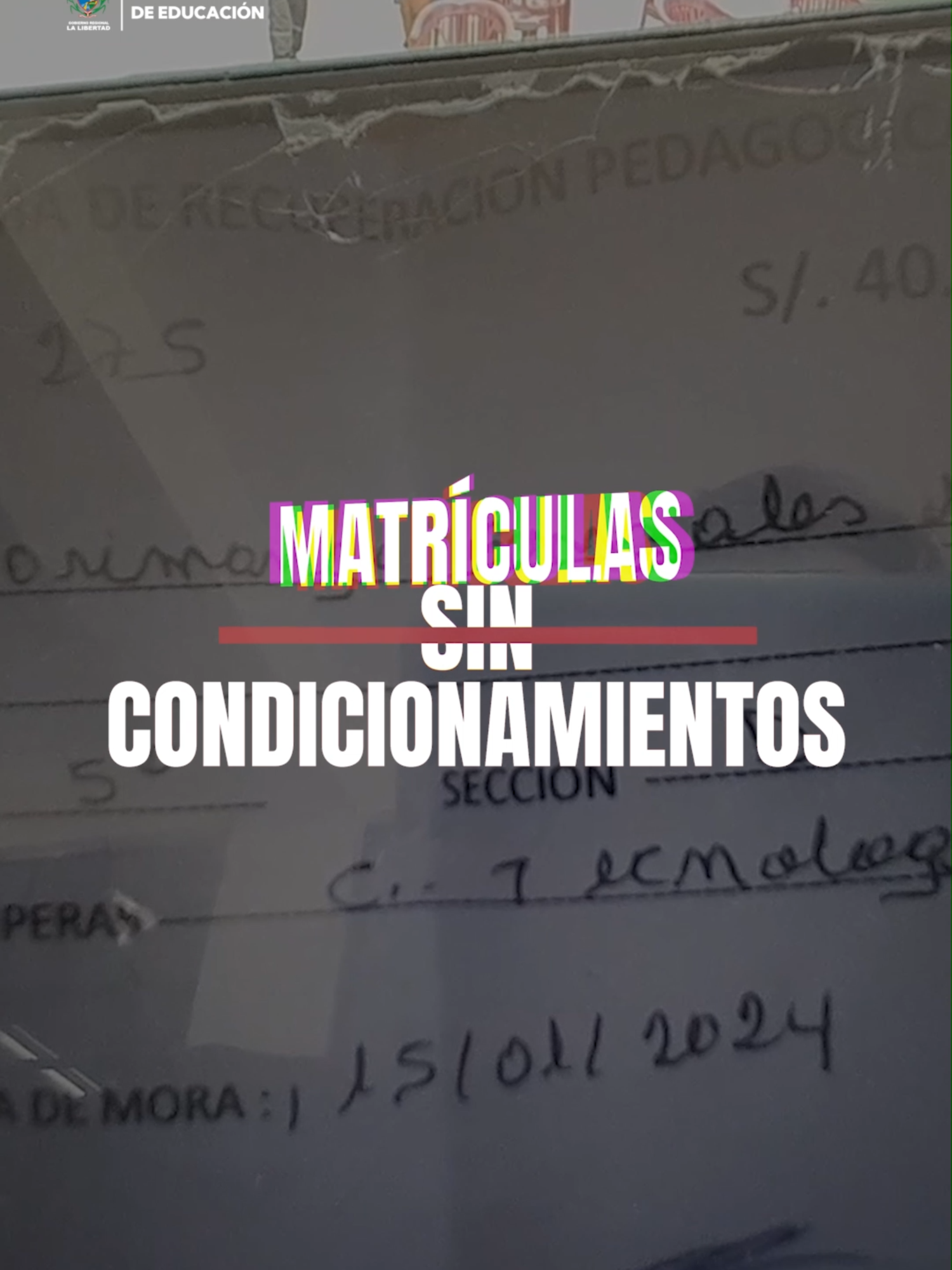 #Educación #Aprendizaje #Escuela #Estudiantes #Docentes #EducaciónPerú #MatrículaGratuita #Matrícula2025 #DerechoALaEducación #EducaciónSinCondicionamientos #AccesoEducativo #InspeccionesEducativas #Perú #LaLibertad #CésarAcuña #MartínCamacho