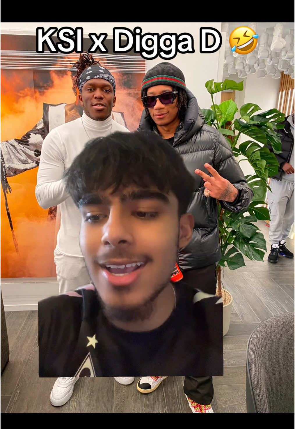 Crazy link up 😂 #fyp #foryoupage #ksi #diggad #uk #mandem #zach 