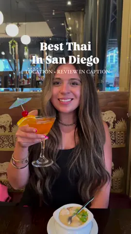 😋 Follow for more foodie spots in San Diego✨ Lotus Thai has been a staple in Downtown San Diego for 2 decades serving up authentic Thai cuisine in a beautiful setting. We fell in love with every dish we tried during our visit and don’t even get me started on their drink menu pricing. Definetely the place to stop by for dinner and drinks before hitting the town! ✨WE TRIED✨ 😋 Lotus Platter (Combination of crispy spring rolls, Lanna gyoza, chicken satay, lady’s finger, and Krathong-thong) this was so delicious. Could have had this for my entree! 😋 Tom Kha Soup (Delicious coconut broth with line leaves, lemongrass and more) SO GOOD 😋 Islander Fried Rice - 10/10 😋 Jumbo Shrimp Kao Soi Noodle (Northern Thai dish! Golden Fried jumbo shrimp, steamed vermicelli noodles, fresh cucumber, carrot, lettuce, red onion, and bean sprout with Kao Soi curry) 😋 Mango Sticky Rice - 100/10. This was SO GOOD 📍 906 Market St, San Diego, CA 92101 ✨ HOURS ✨ Mon - Friday: 11AM - 9PM Sat - Sun: 2PM - 9PM #sandiegocalifornia #sandiegofood #sandiegofoodie #sandiegorestaurants #socalfoodie #foodporn #foodiegram #sandiegoca
