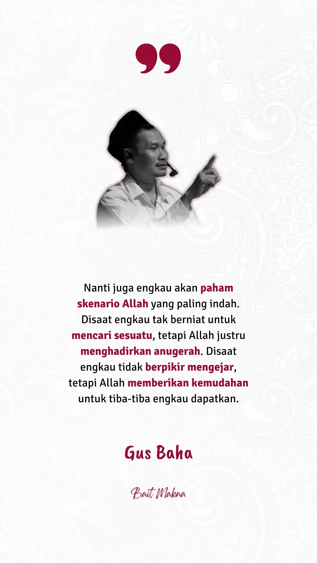 #gusbaha #nasehatulama #dawuhguru #quoteulama #baitmakna #foryuu #guskautsar #dawuhulama #motivasiislami 