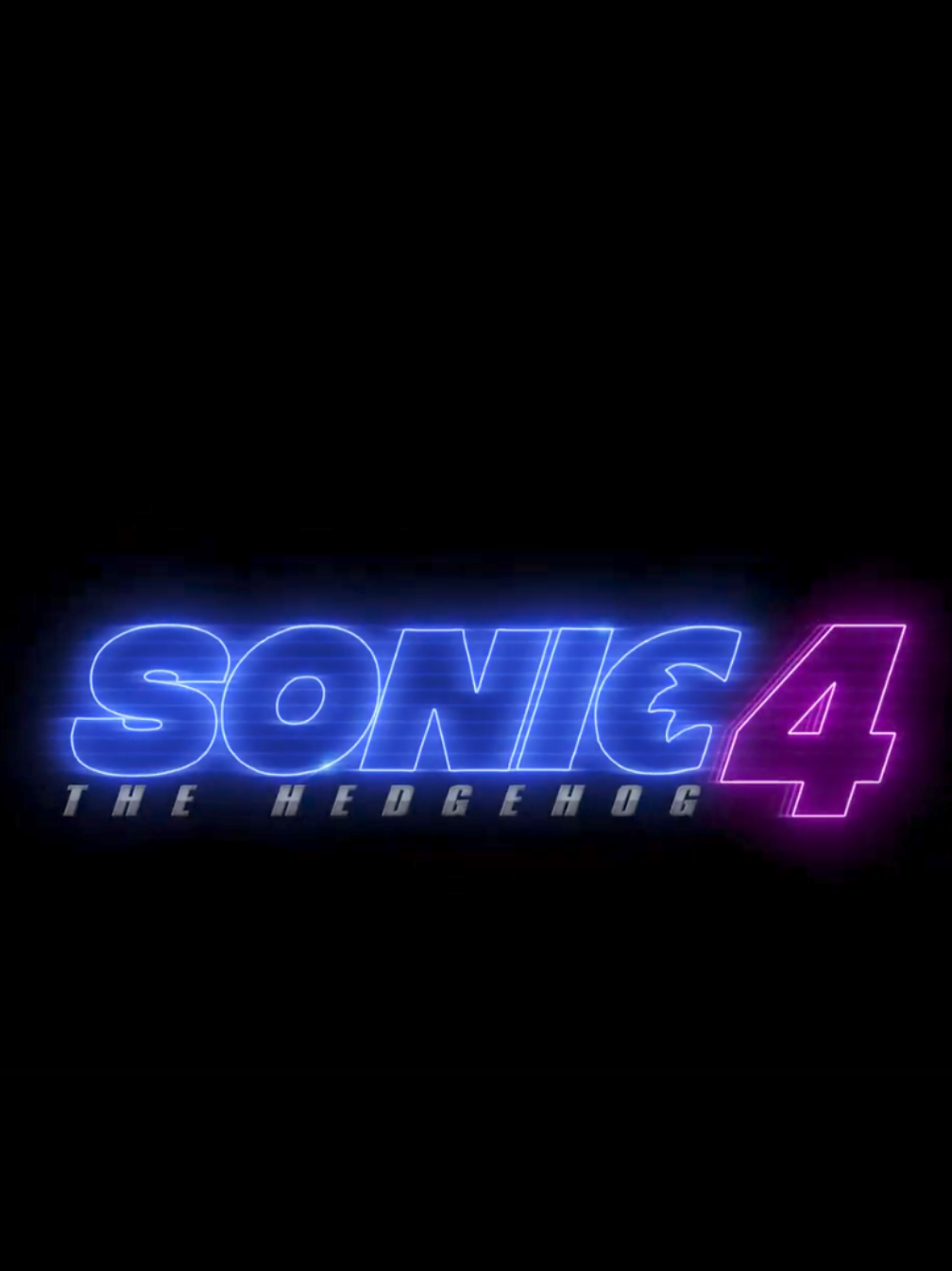 Sonic the Hedgehog Movie 4 - Title Announcement logo (2027) #sonic #sonicmovie3 #amy #amyrose #sonicmovie4 #sonicthehedgehog 