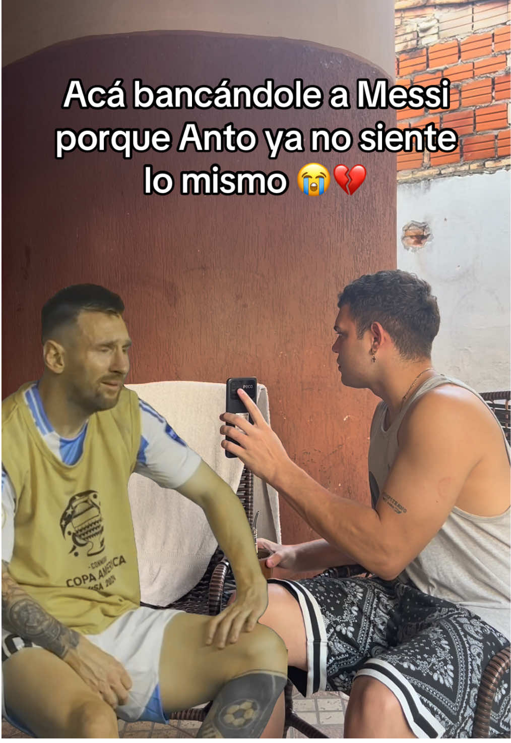 Tranquilo Messi yo te ayudo 🥸 #messi #parejas #humor