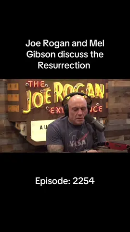 Joe Rogan and Mel Gibson discuss the Resurrection. #joerogan #joeroganpodcast #jre #jesus #christ #resurrection #fyp 