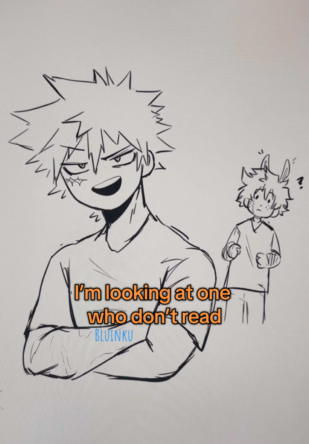 [pretend I didn’t forget Bakugo’s scar 😔] In their Second year and Denki is still fumbling with the girls (Bakugo and Denki’s dynamic is so funny 😭 I don’t see enough fan content of them 😈 fine…I’ll do it myself. ( Uhhhhhmmm I usually write a lot in my captions but I don’t have anything to say so 🧍‍♀️ bye)) #mha #bnha #art #artisttiktok #artist #sketch #digitalartist #myhero #myheroacadamia #bnhafanart #mhafanart #izuku #izukumidoriya #deku #bakugo #katsukibakugou #bkdk #izukatsu #denki #denkikaminari #kaminari 