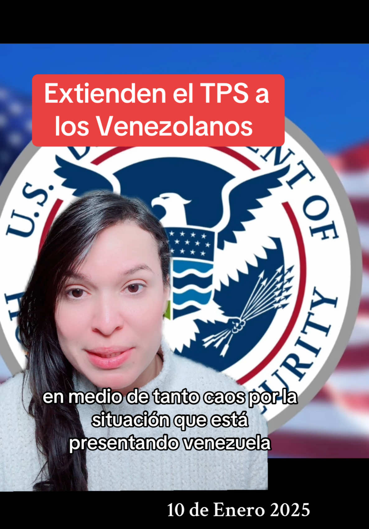 Extienden el TPS a  los Venezolanos 🗞️ #news #fyp #noticiadeldia #noticias #viral #muyviral #noticiadelmomento #noticiaimportante #noticiasenespañol #10deenero #estadosunidos🇺🇸 #eeuu #tps #parolehumanitario 